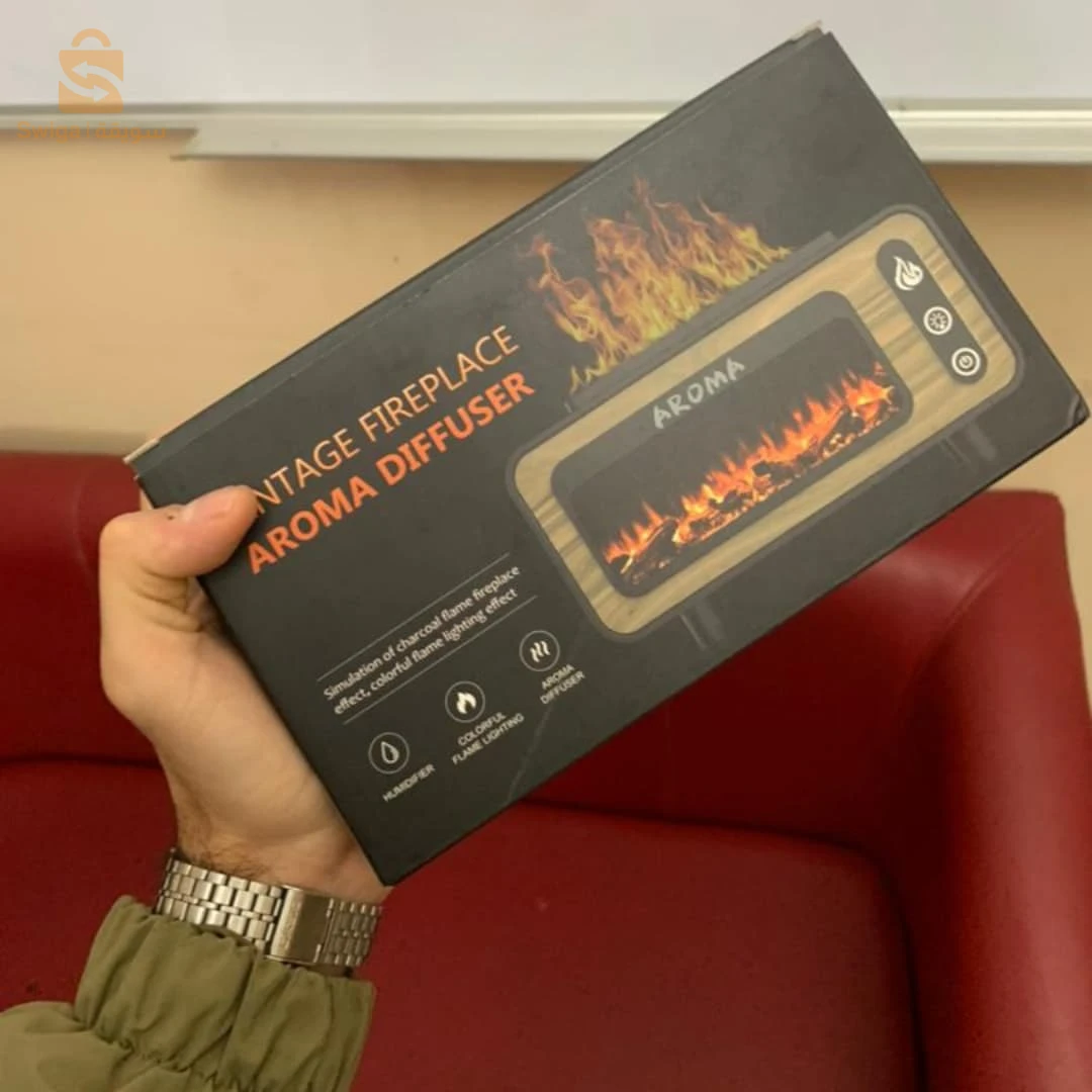 Diffuseur d’huiles essentielles et humidificateur à flamme