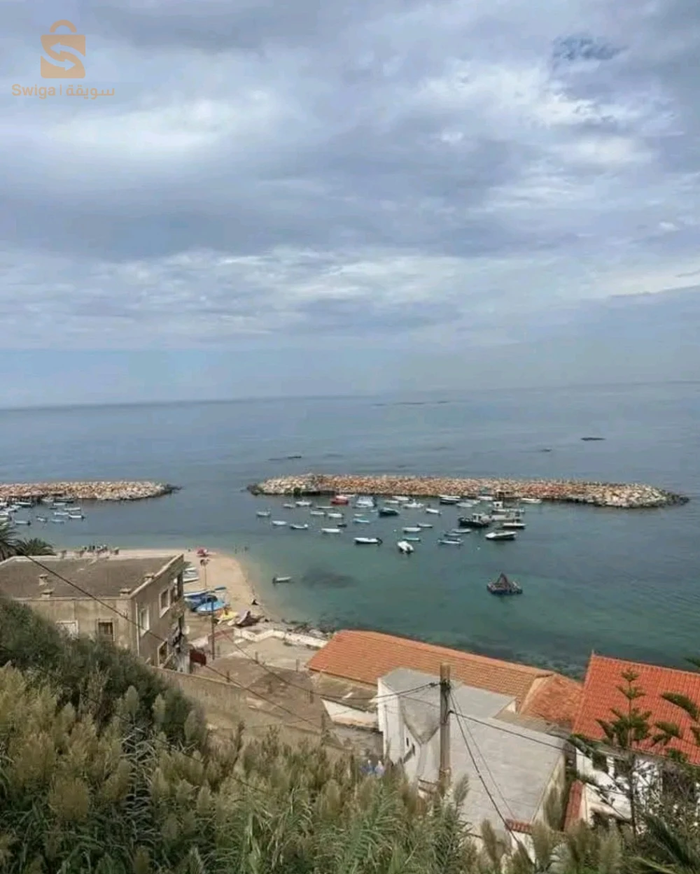 💥شقة للبيع F3 فيها 80m²  قريبة للبحر 🌊 
0770 55 98 19