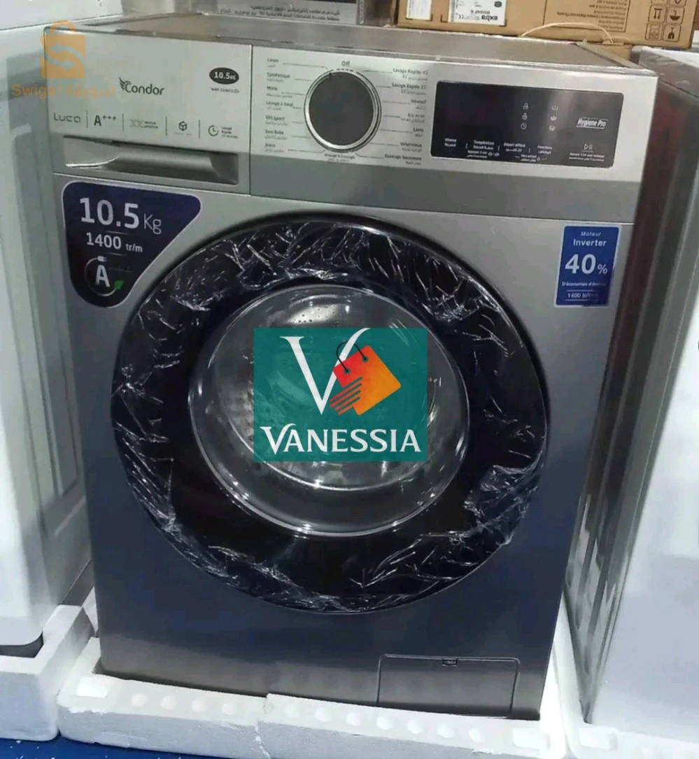 Machine à laver Condor Luca inverter 10,5kg automatique