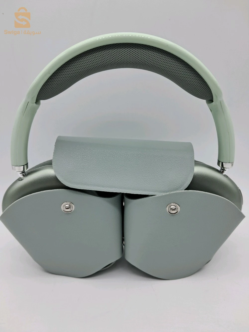 Casque Bleutooth AiR pods maxAvec pochette كاسك بلوتوتوت اير بودس