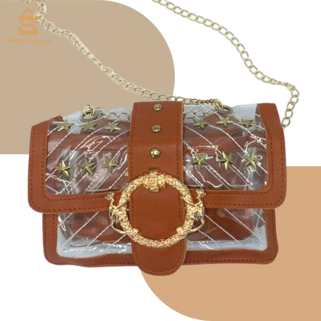 Sac à Main 2 Pcs Transparent - أحدث صيحات الموضة لإطلالة عصرية وجريئة!