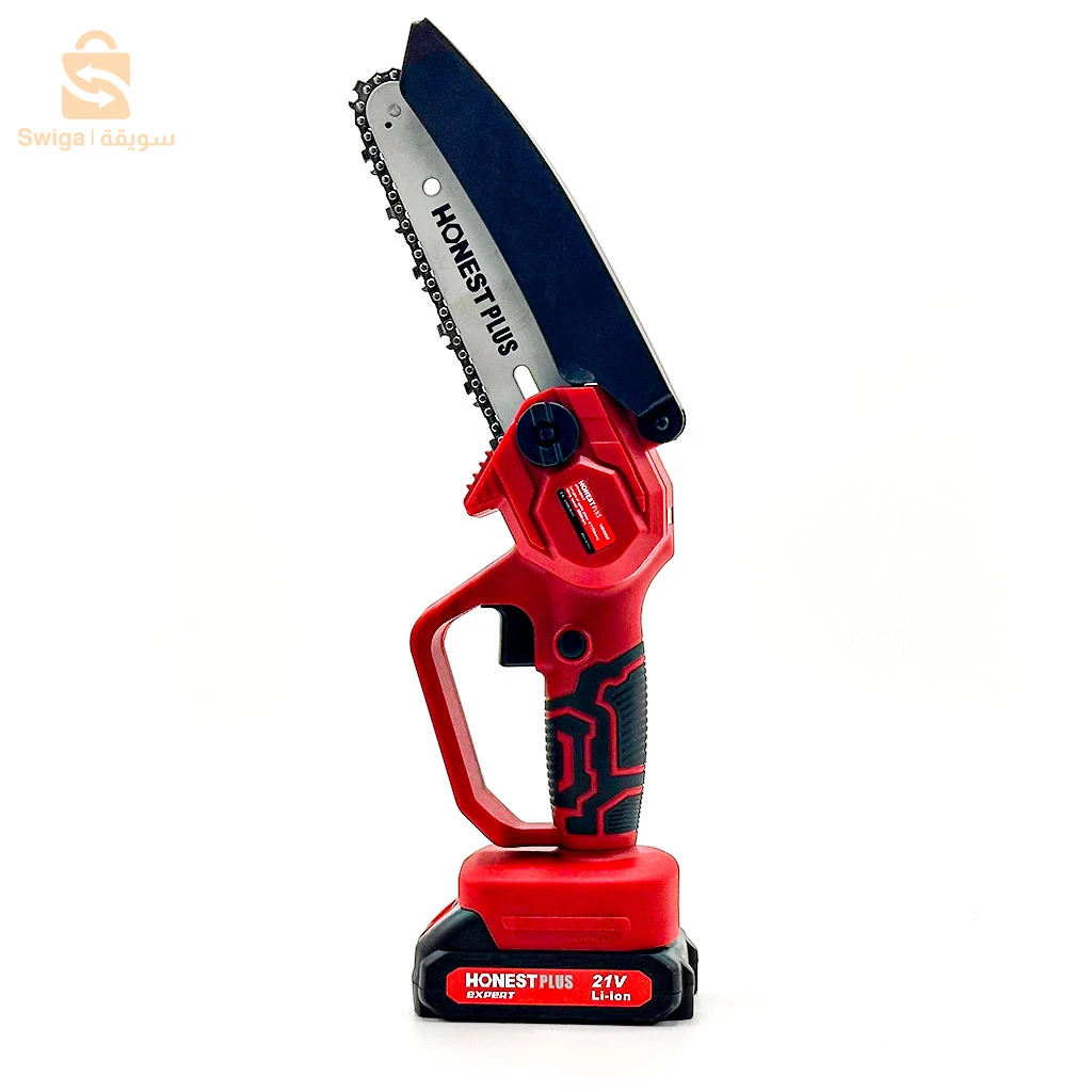 	Scie a chaine sans fil 21V HONESTPLUS avec Batterie