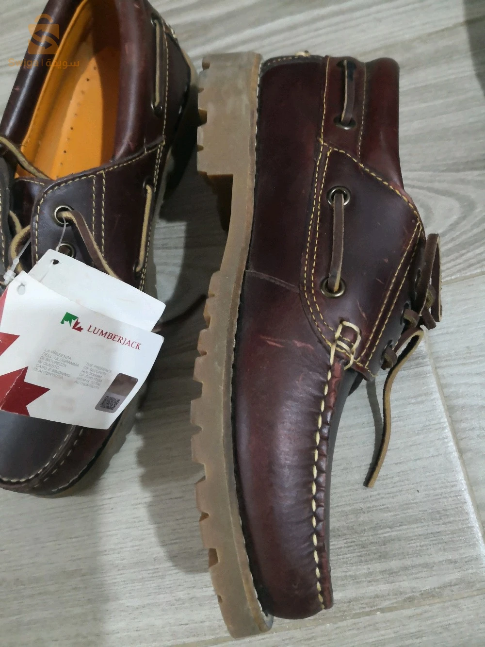 LUMBERJACK Mocassins Homme En Véritable Cuir homme pointure 40 et 42