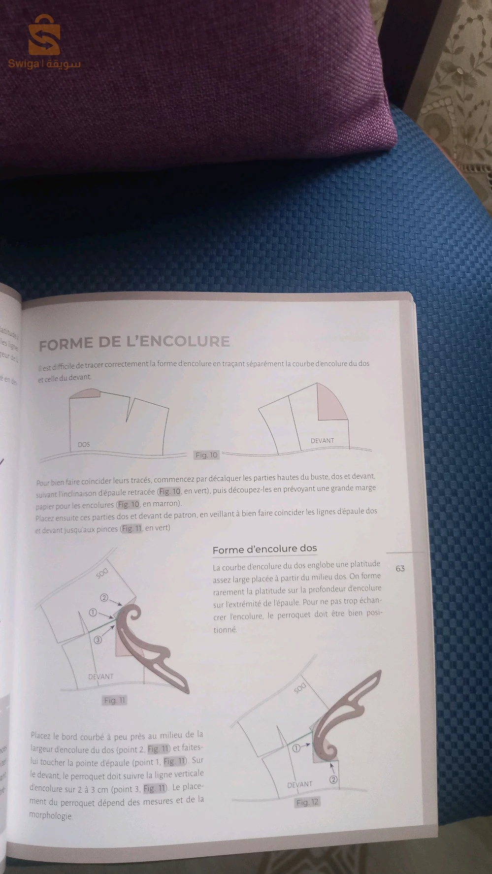 livre des patrons pour différentes morphologies