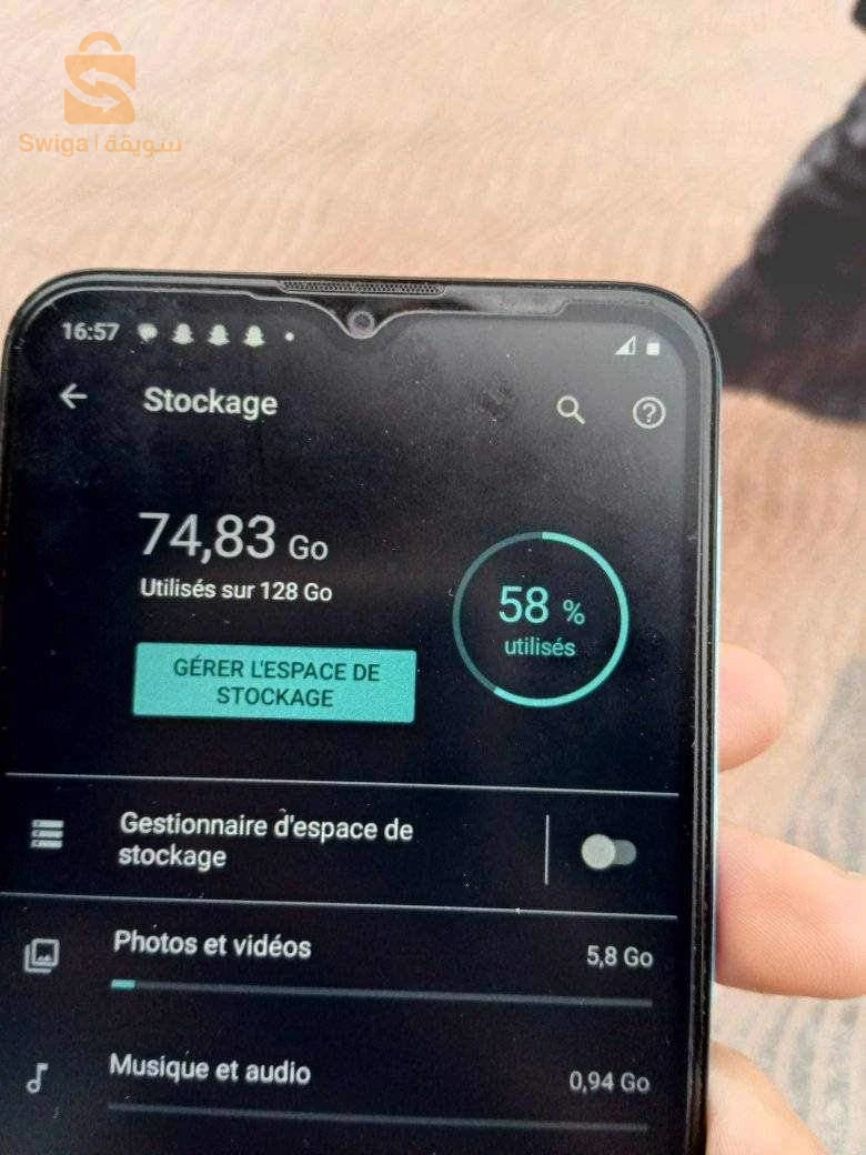 Motorola moto g20 128/4 batterie 🔋 5000
a vendre