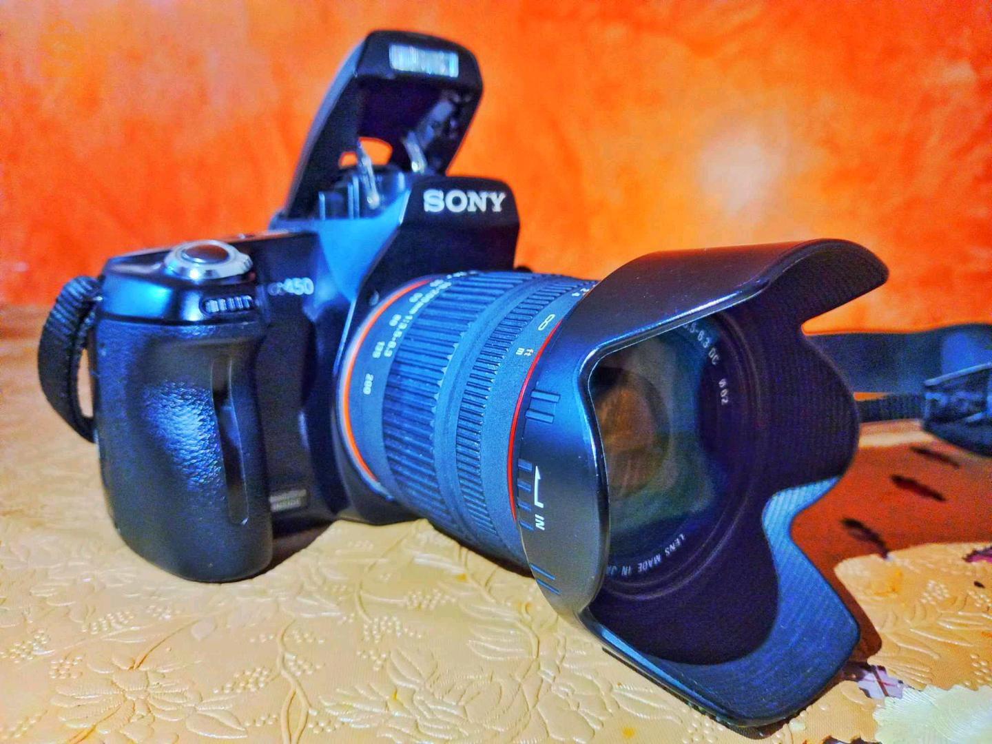 Sony a450 Zoom 18-200 
75-300