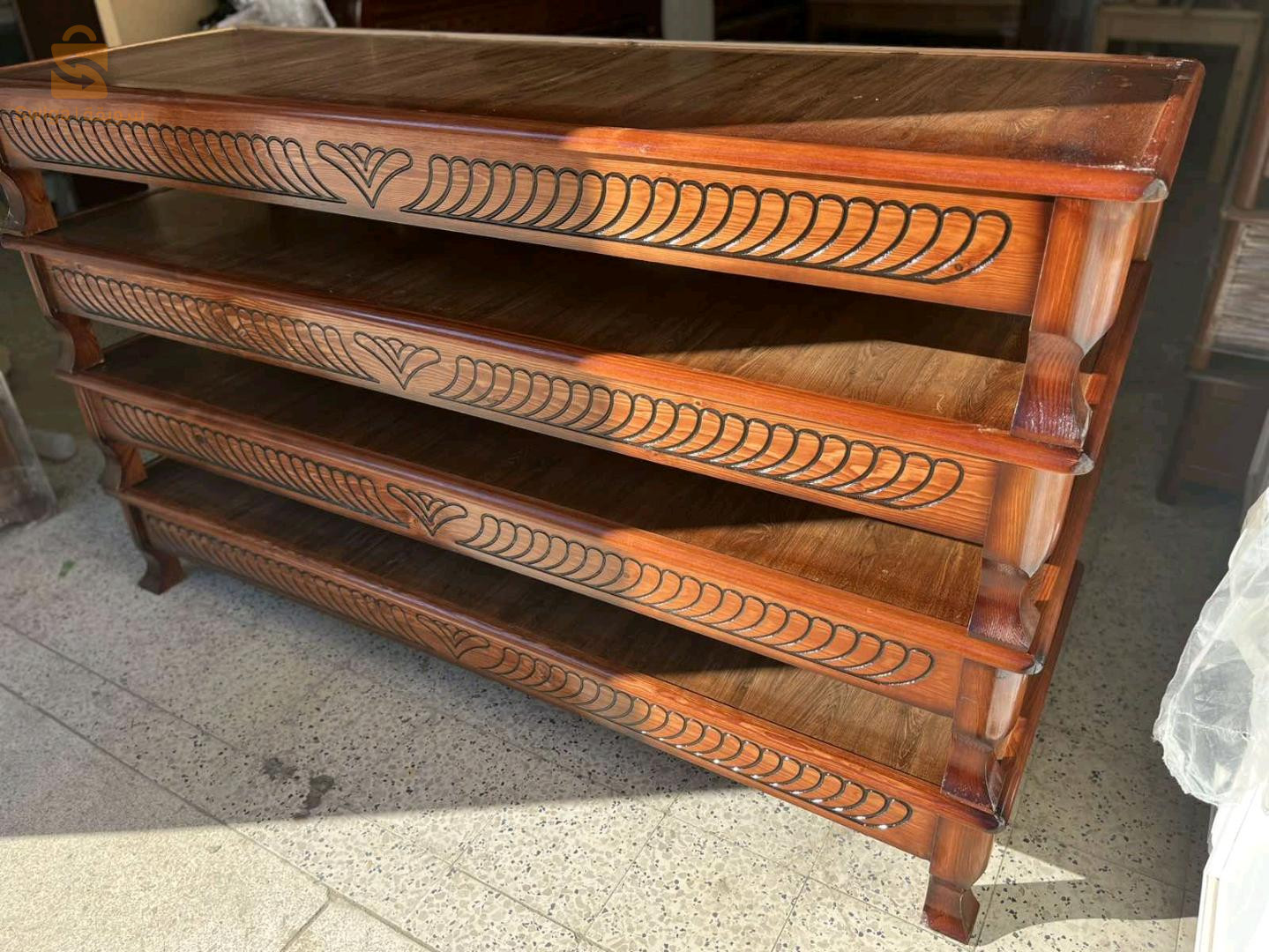 كنابي سامبل خشب احمر