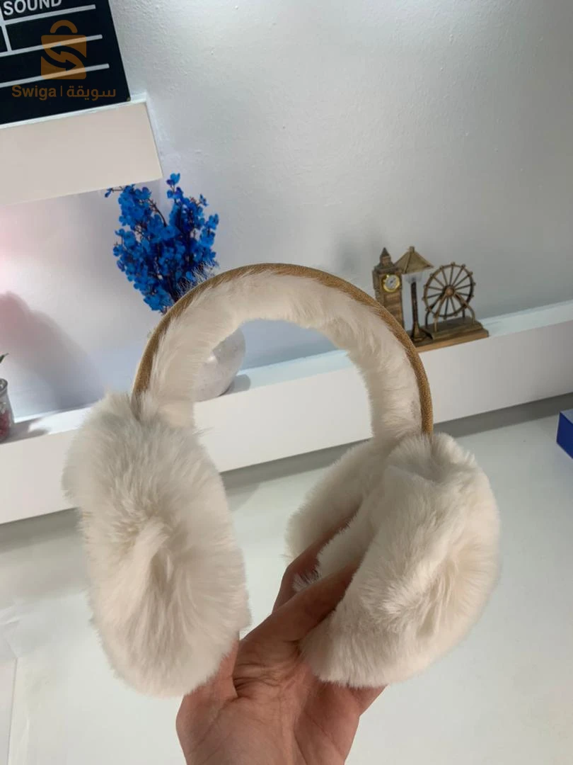 Cache-Oreilles et Casque Audio en Fausse Fourrure pour Femmes – سماعات رأس دافئة
