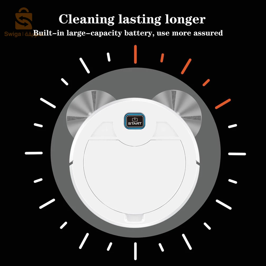 Robot Aspirateur De Nettoyage Style Gyroscopique Chemin De Nettoyage Intelligent ZB230
