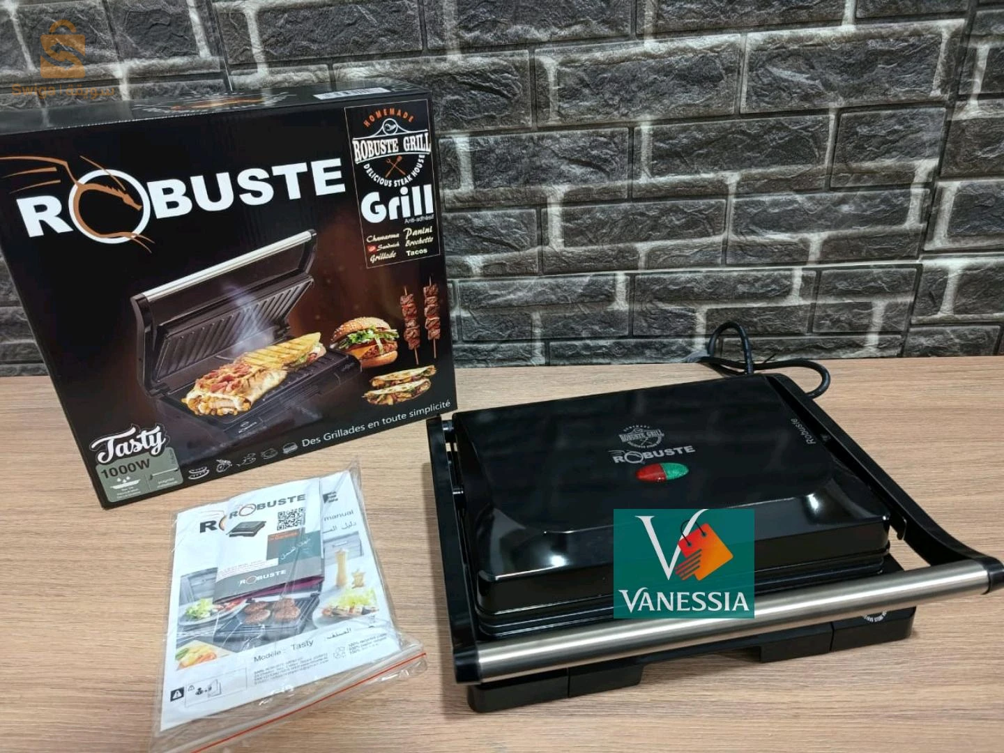 Panineuse marque robuste noir GV900
