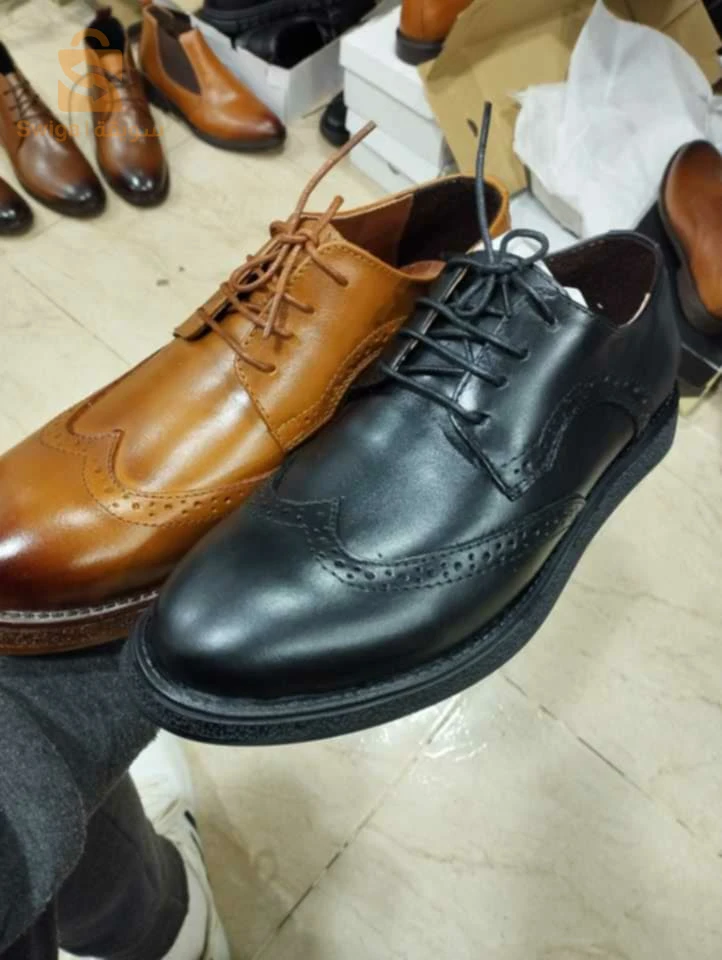 "لمسة من الفخامة والرقي في كل تفصيل. حذاء كلاسيكي يعكس ذوقك الرفيع."❤️💯