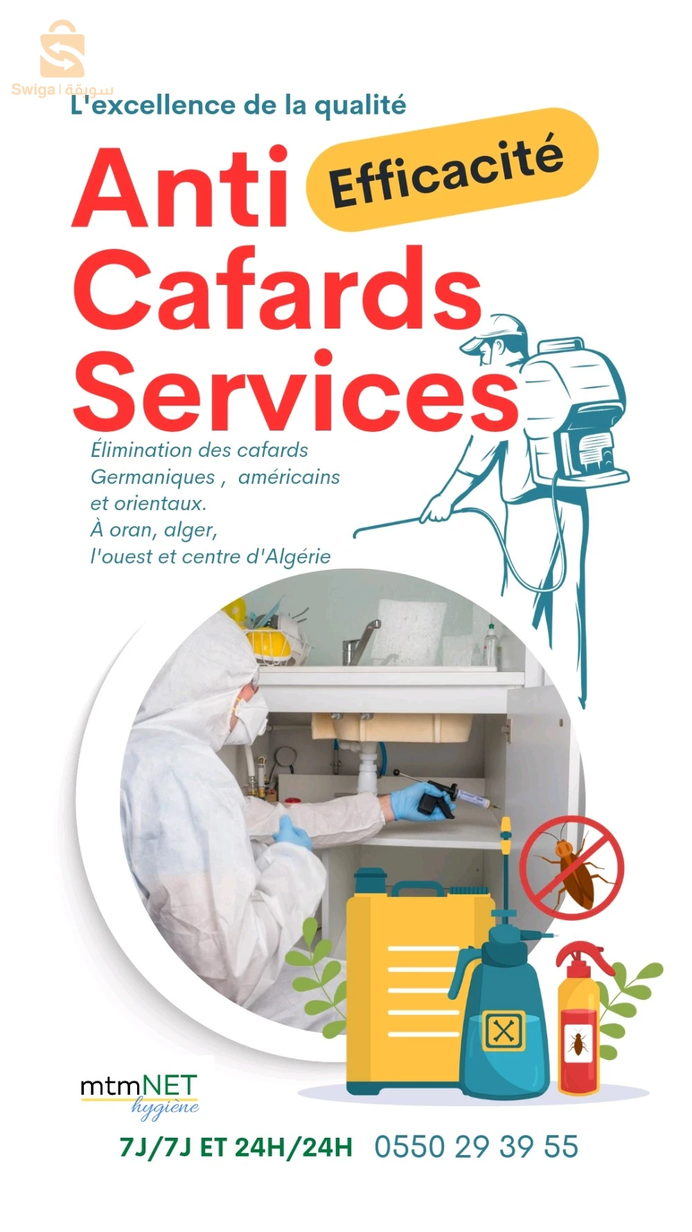 entreprise anti nuisibles oran
