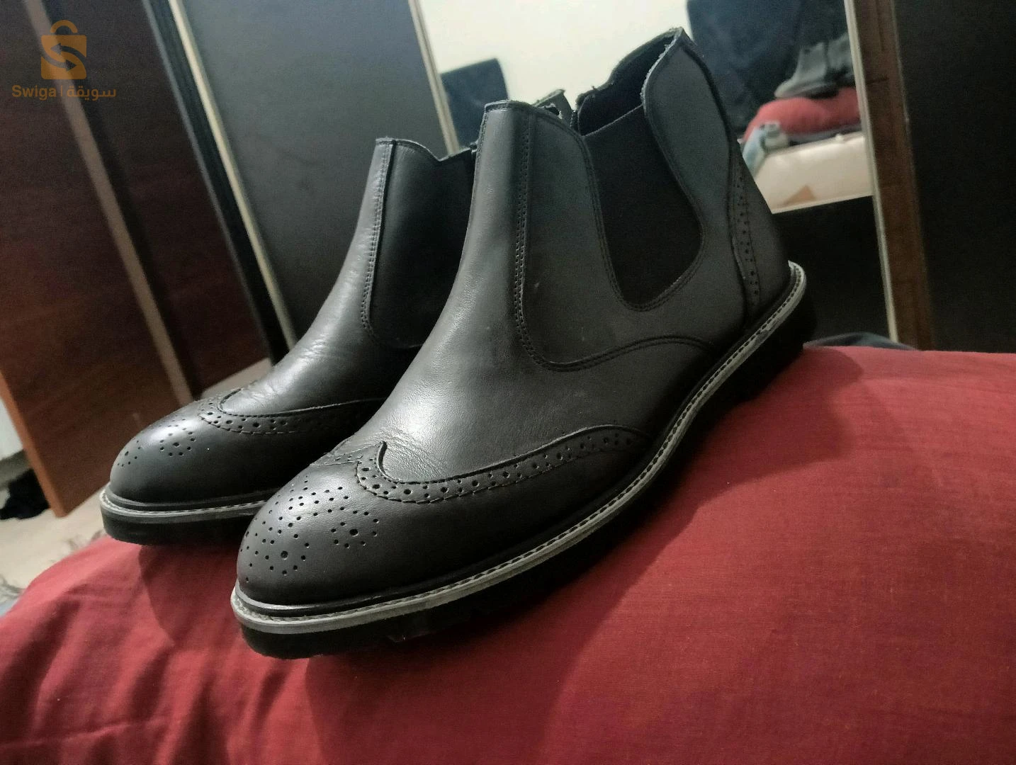 chaussure noir pointure 45