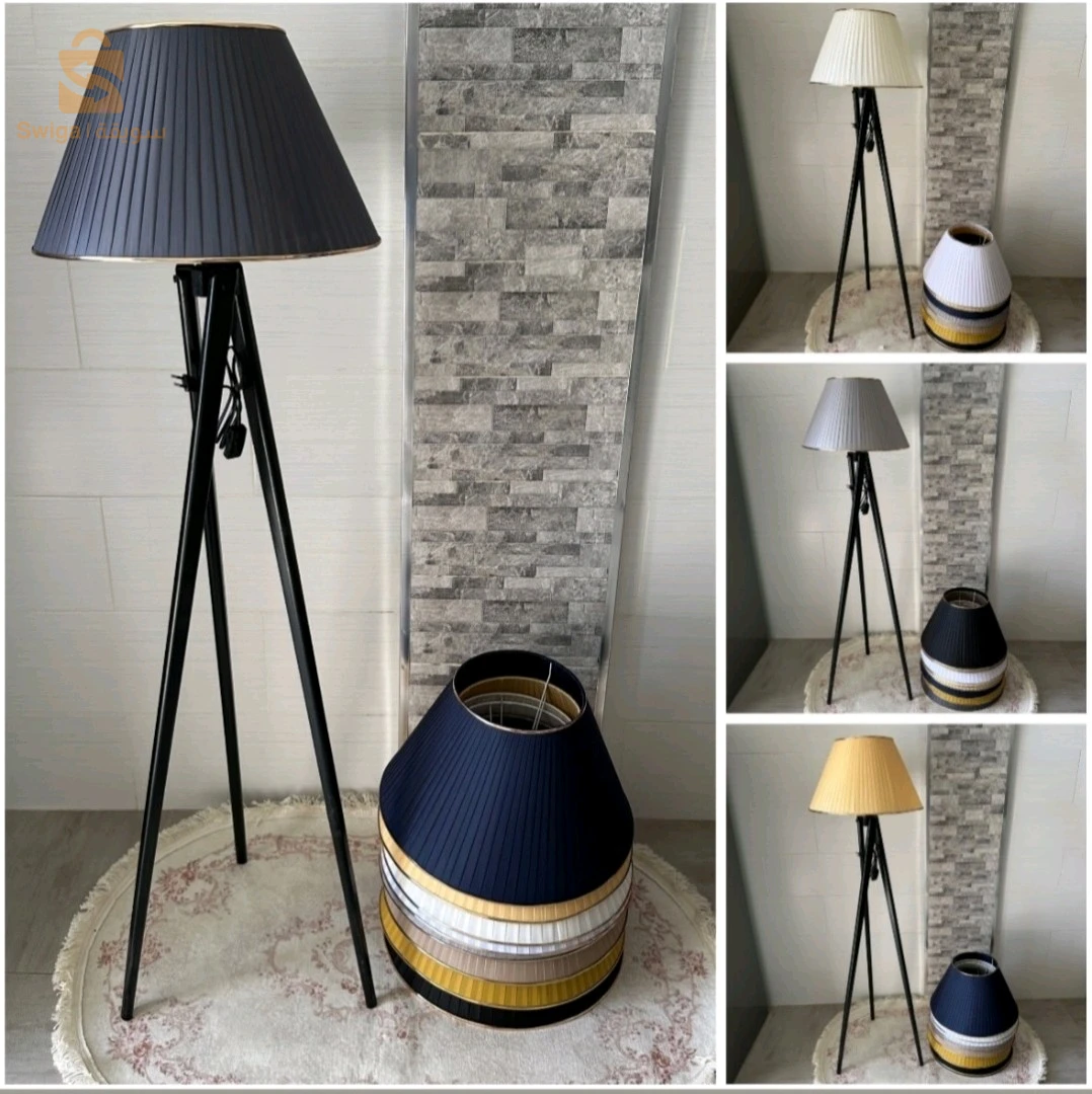 lampadaire scandinaves en Hétre & Bois Rouge