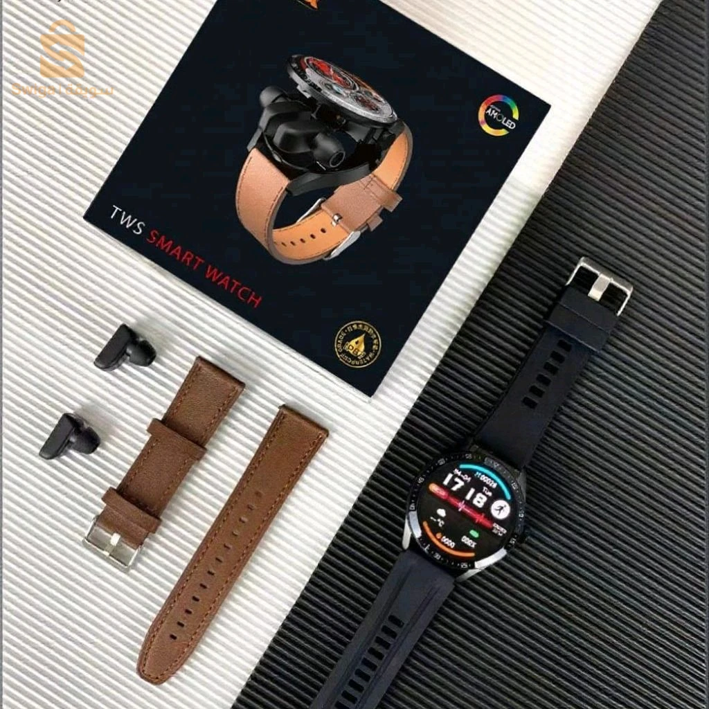 SmartWatch Connectée HainoTeko RW37 avec Écouteurs Intégrés de Façon Moderne – ساعة ذكية مع سماعات مدمجة بطريقة عصرية