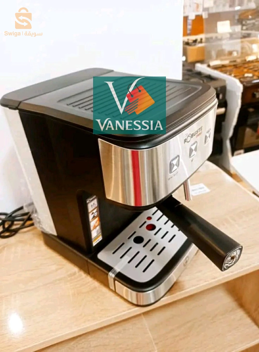 Cafetiéres a bras automatique moka marque robuste