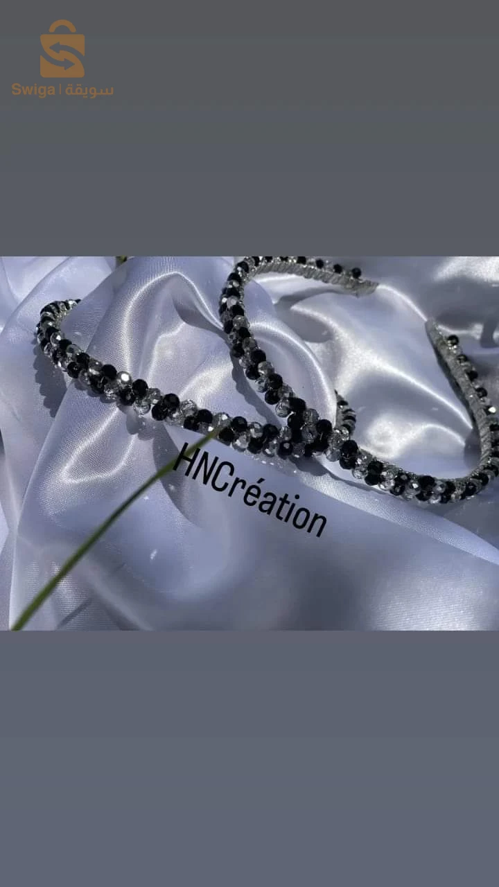 accessoires cheveux -  plateau miroir - les dattes fourrées