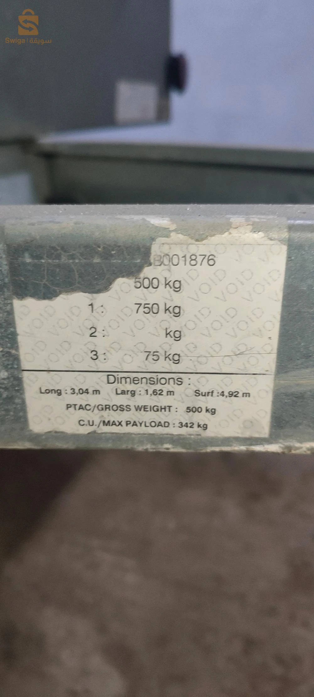 remorque voiture