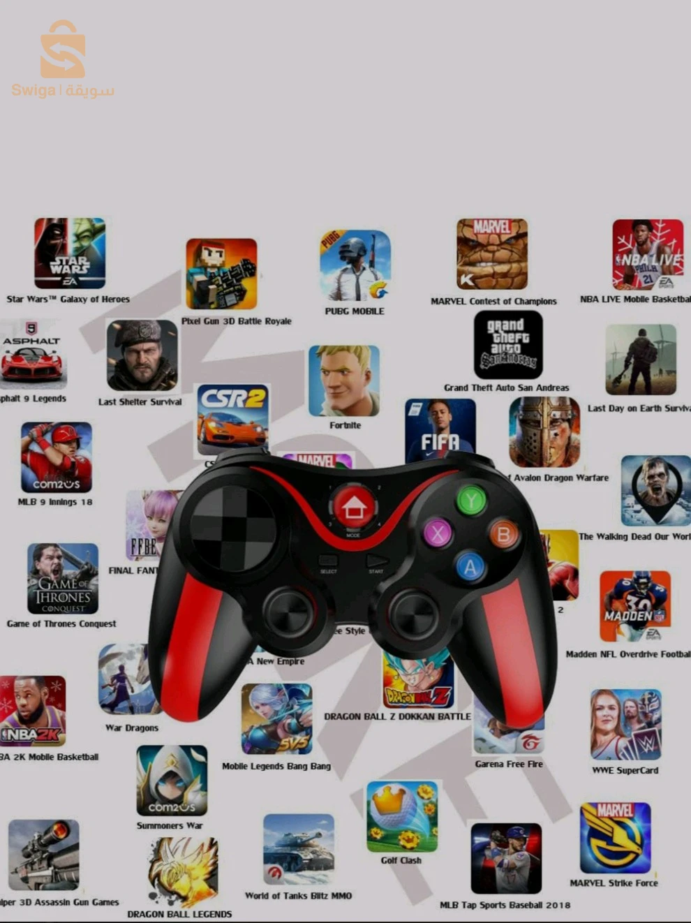 Manette de jeu mobile pour iPhone/Android V13وحدة تحكم الألعاب المحمولة لأجهزة iPhone/Android V13