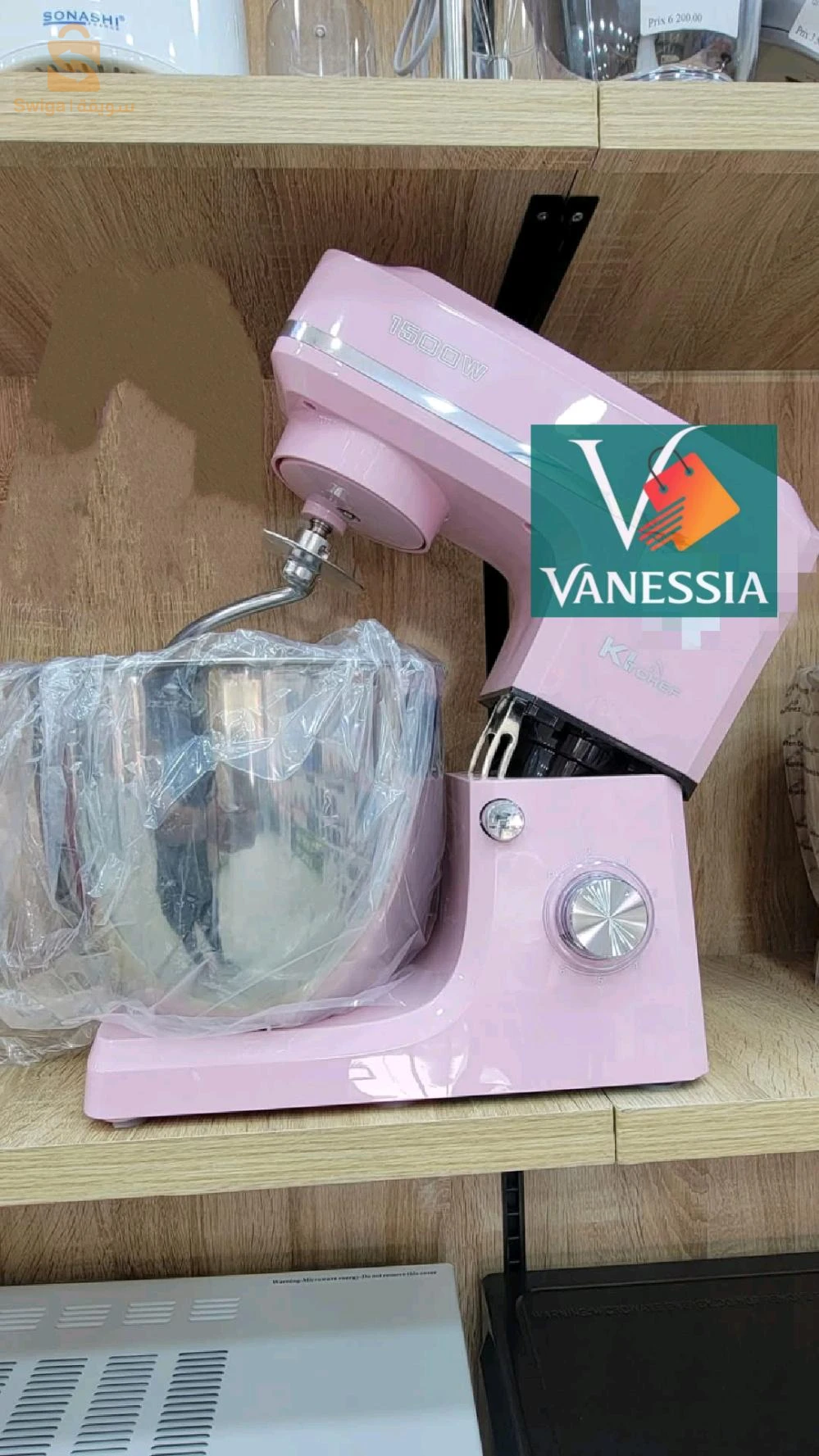 Pétrin marque kitchef 10l