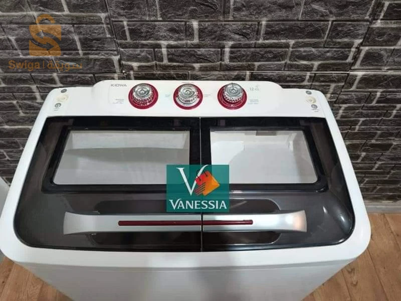Machine à laver semi automatique marque kiowa 12kg
✅ضمان 24 شهر
✅تحتوي على مؤقت لكل دورة مع عدة مؤشرات أخرى.
✅تحتوي على أزرار غسيل وتفريغ المياه.
✅متوسط وقت الدورة : 15Min.
✅تأتي بحجرتين للغسيل.
✅قدرة الإستيعاب: 12kg.
✅تغسل وتشلل و تعصر