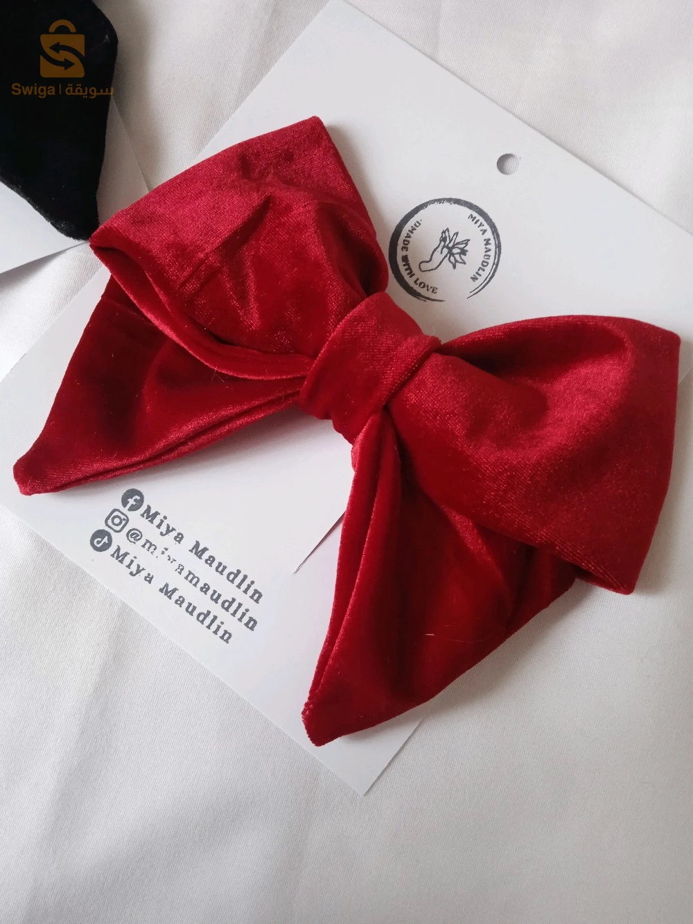 Bow Hair clip مساك