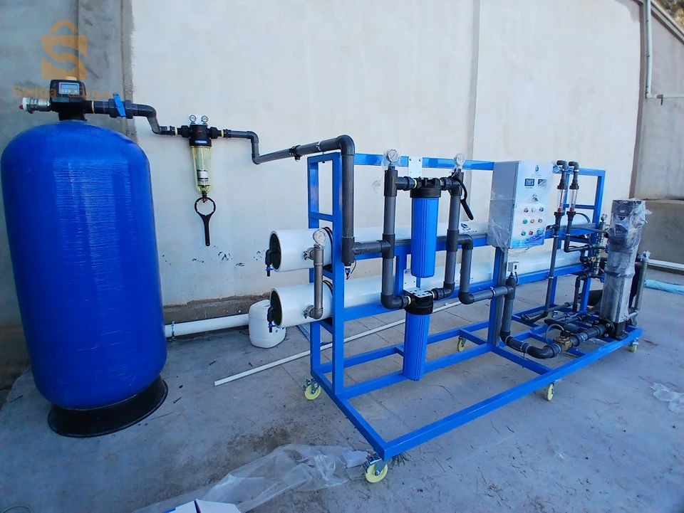 Station de traitement d'eau de 6m3/h