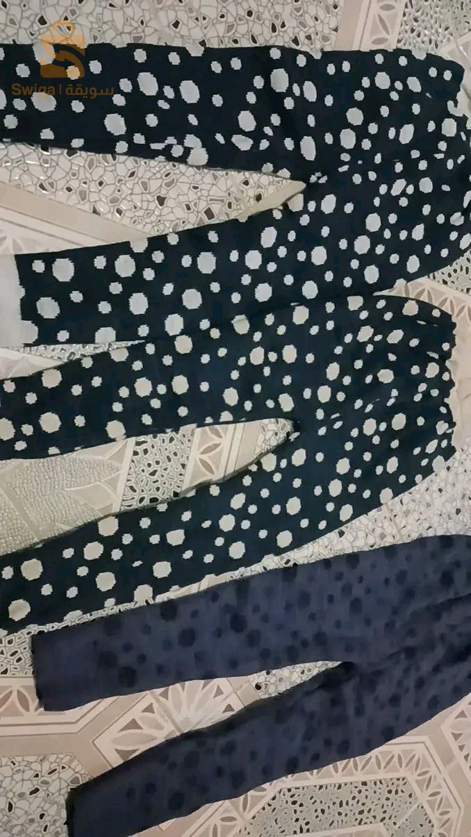 ثلاث سراول صوف خشان مقطنين ي 100ألف