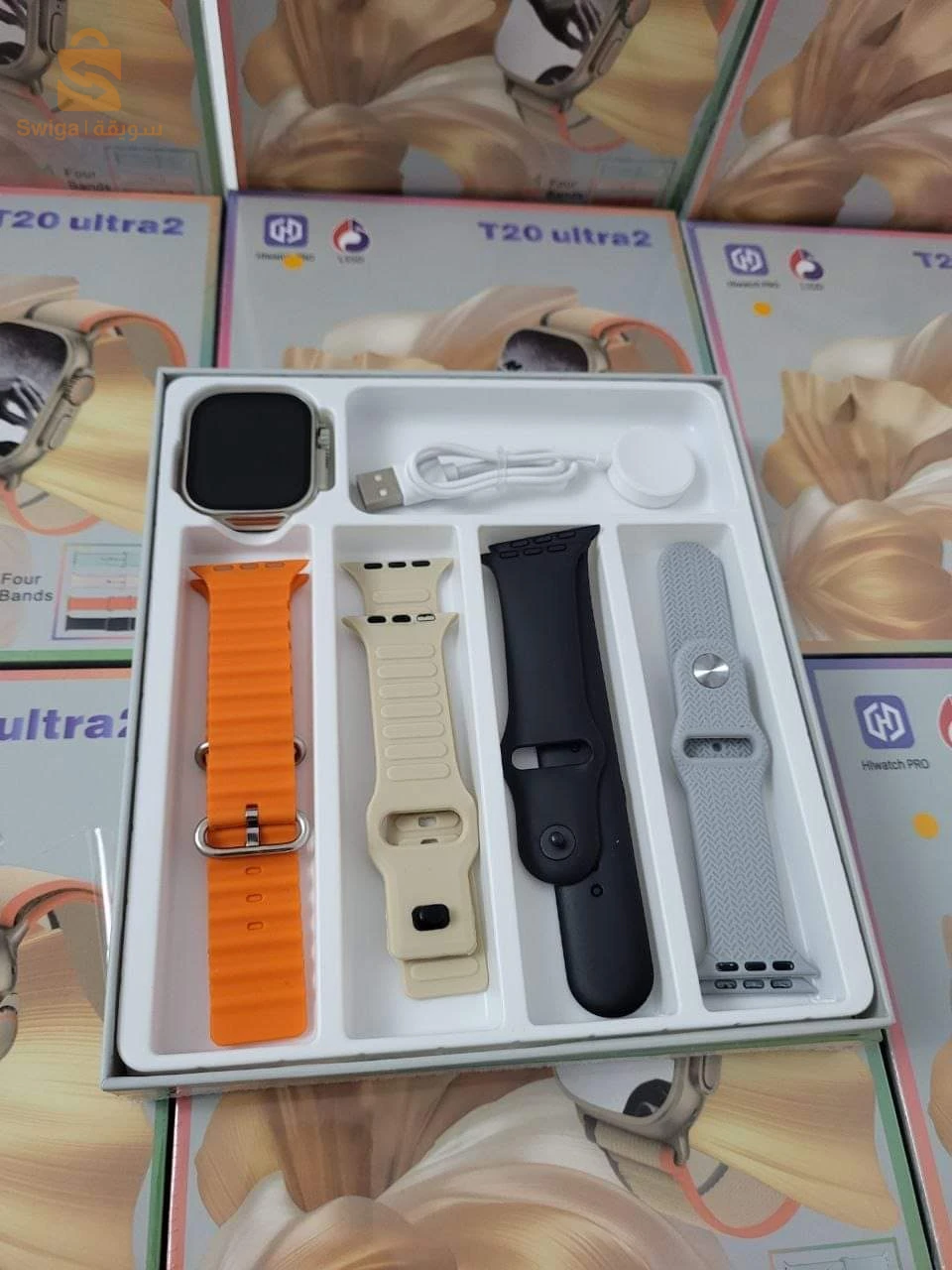 ساعة ذكيةsmart watch t20 ultra2
