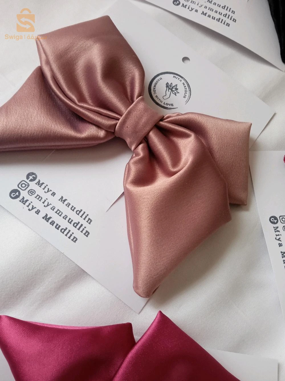 Bow Hair clip مساك