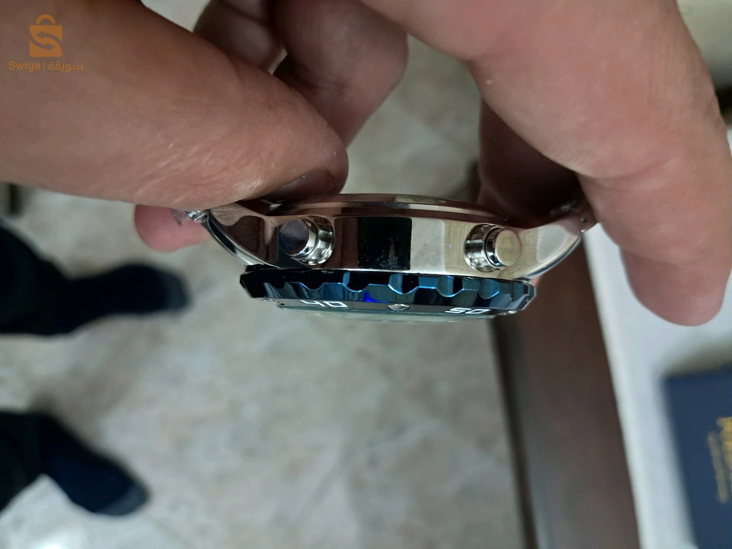 montre de luxe poedagar numérique et electronique