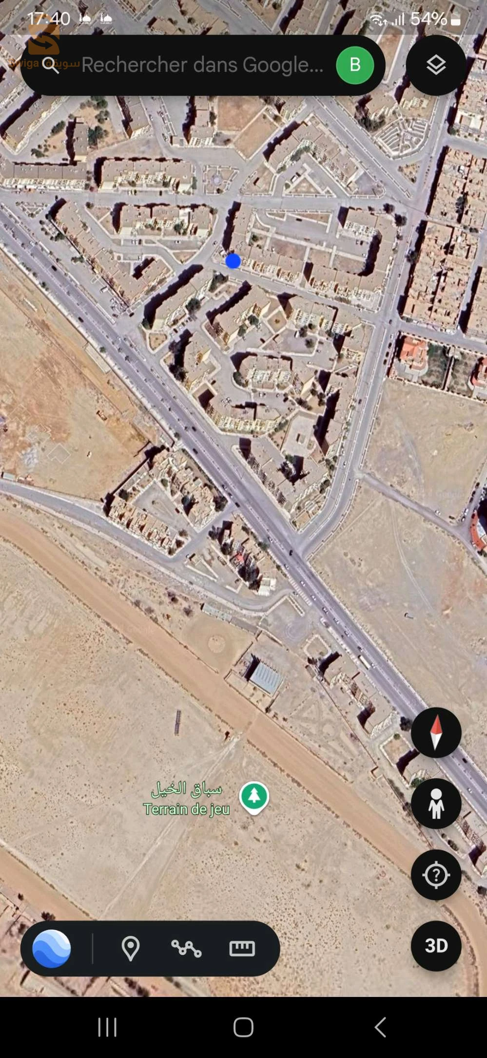 مسيلة امام حي 300 كورس