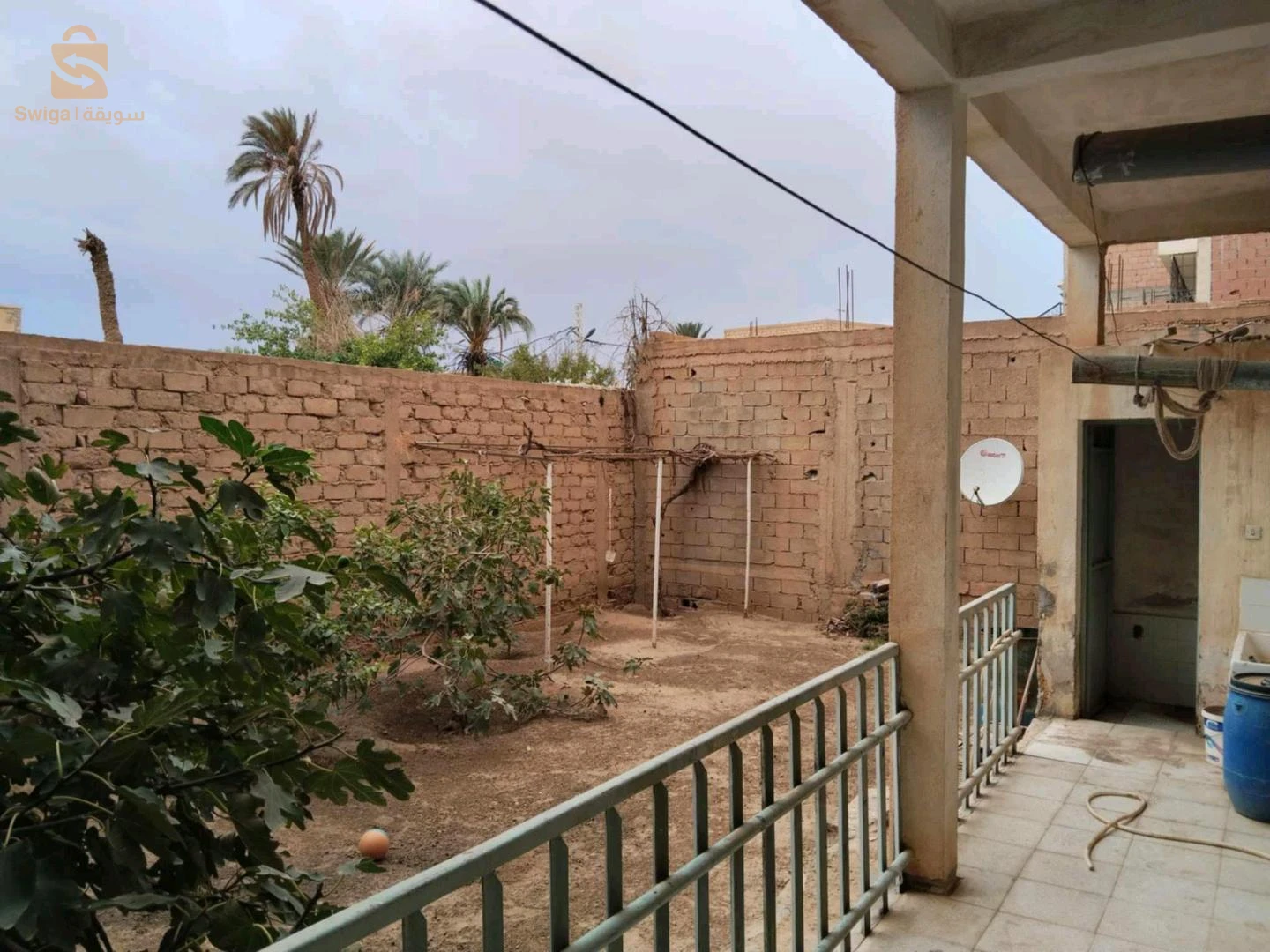 شارع احمد الشطة معروف بزڨاق سبعة في قلب ولاية الاغواط