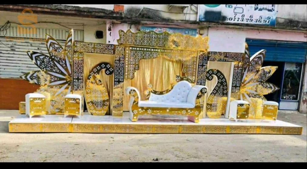 بيع ديكورات الأعراس من الورشة
