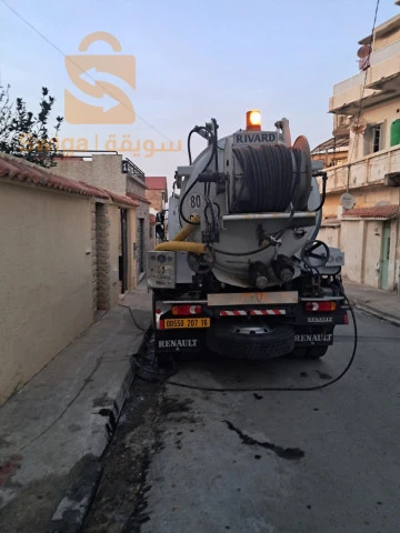 Camion nettoyage debouchage canalisation curage vidange 24h7j