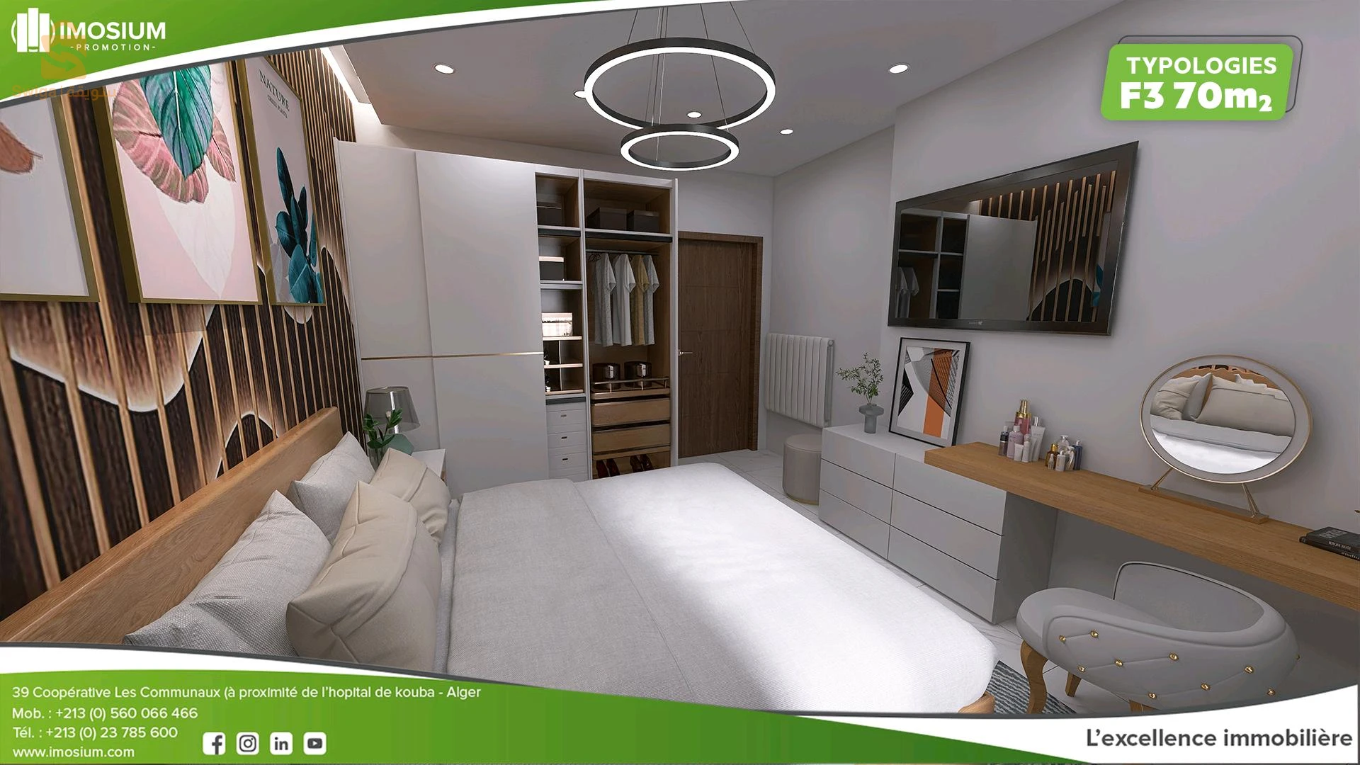 APPARTEMENT F4 138 m² à vendre dans la résidence azalée