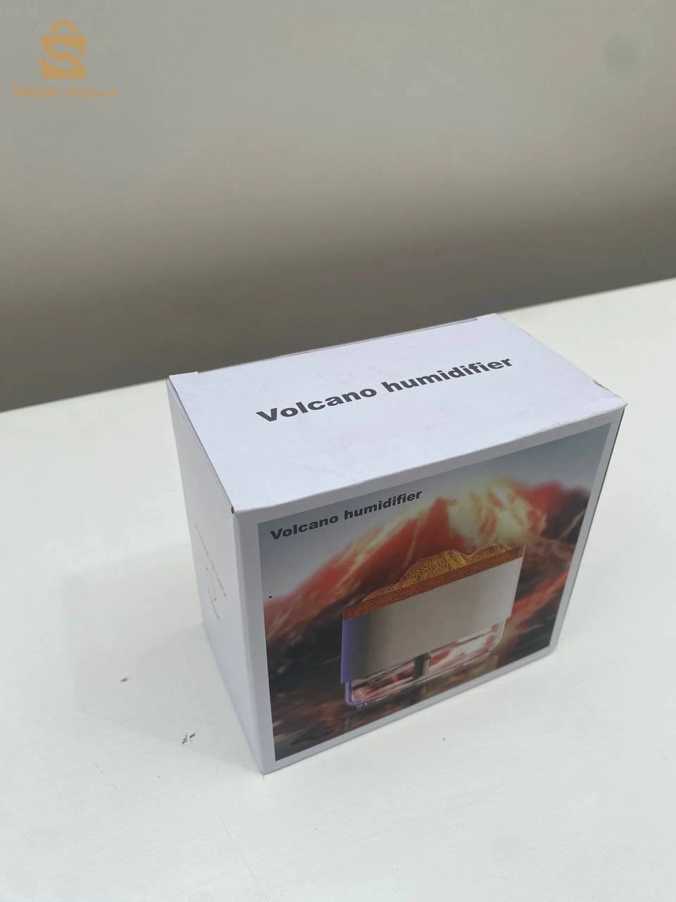 Volcano Humidificateur et Diffuseur de flamme Colorée 300ml