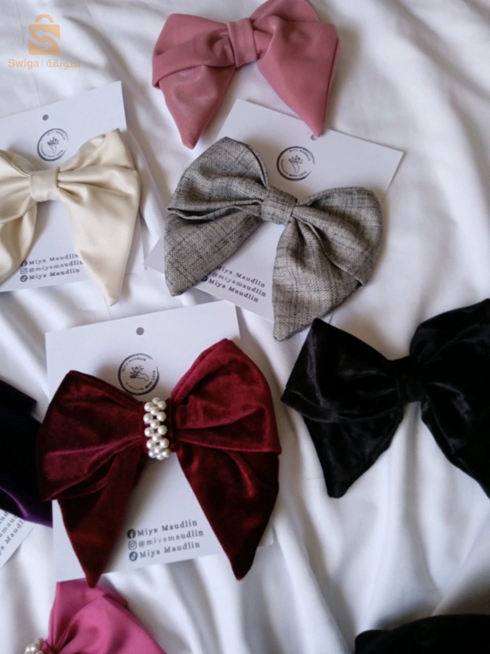 Bow Hair clip مساك