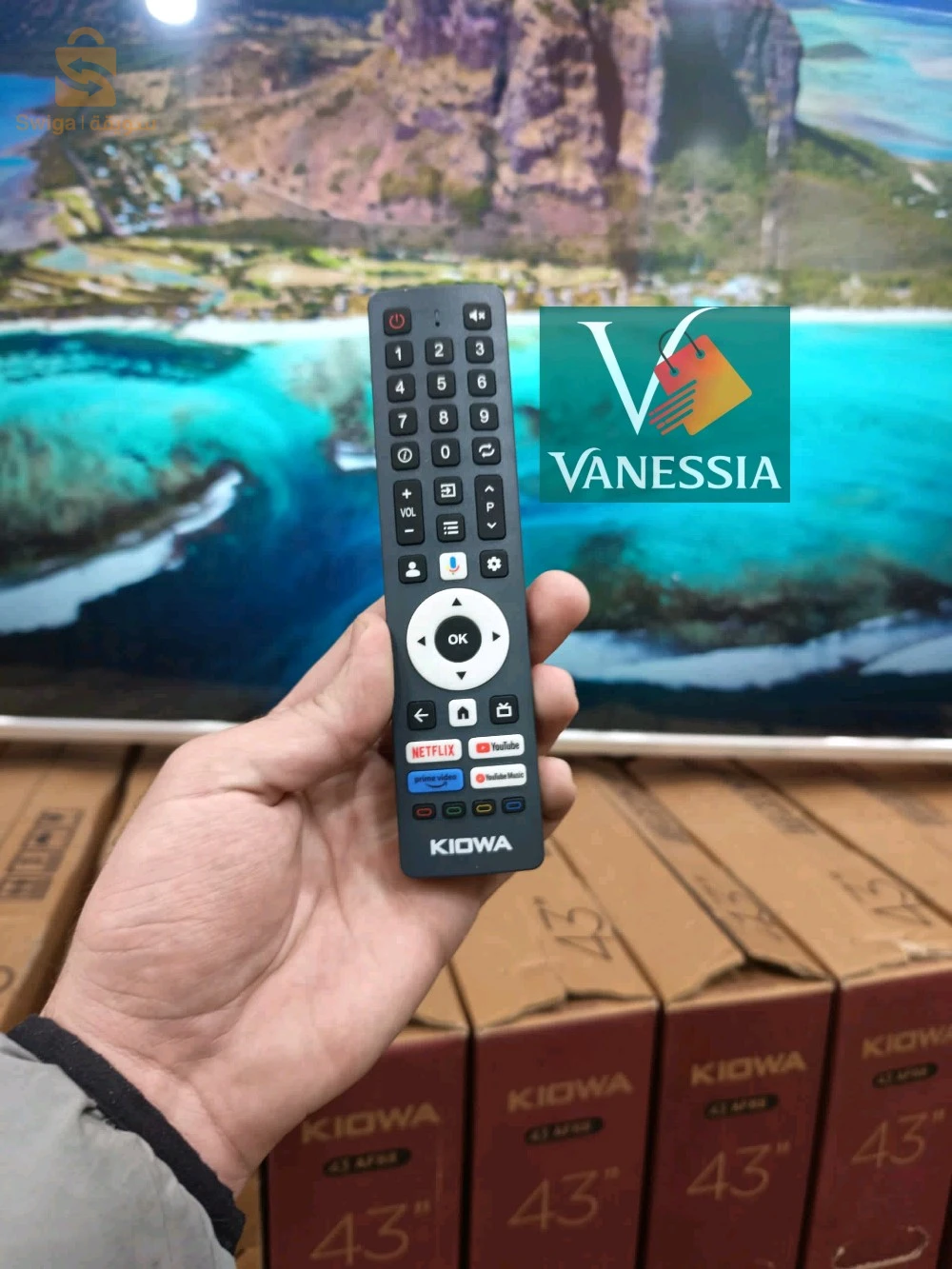 تلفاز 65بوس جوجل تيفي 4k