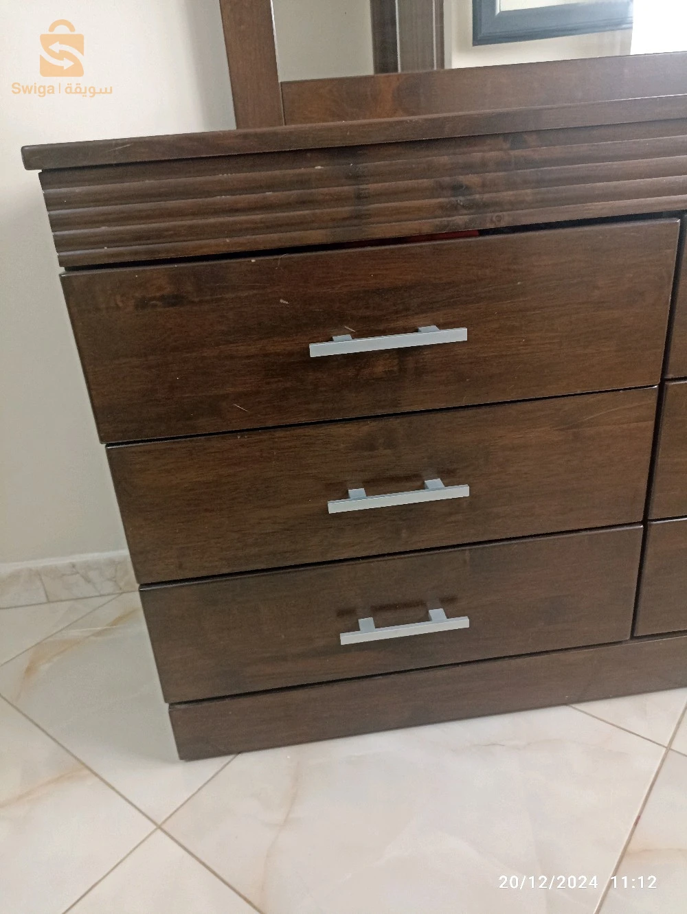 kit chambre à coucher en sedre sans armoire