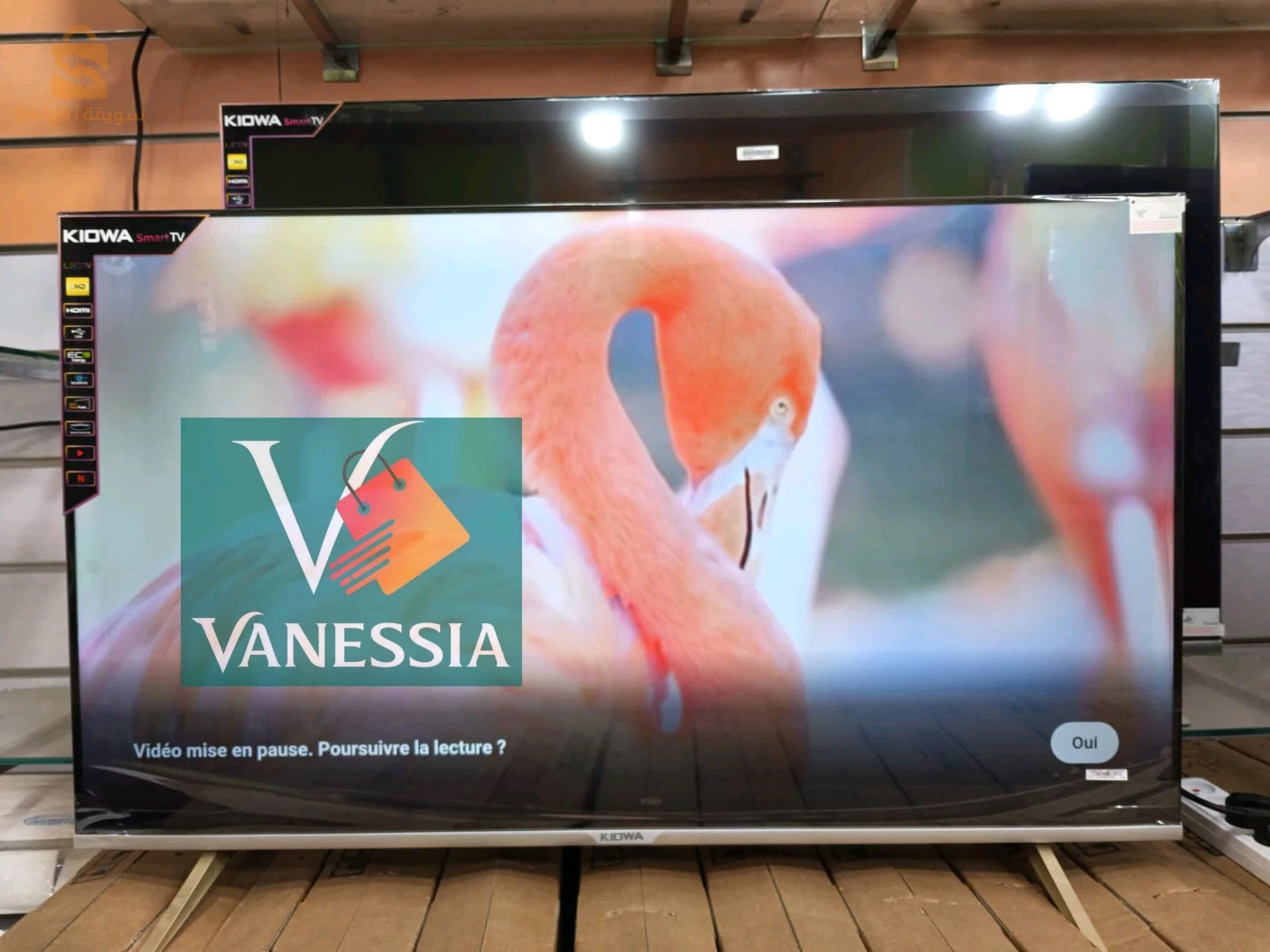 Télévision 50p smart Android marque kiowa 4k