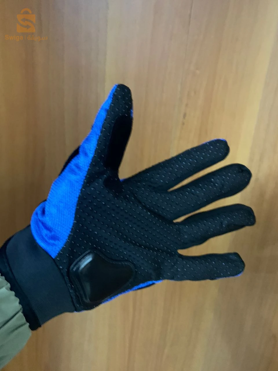 Gants de moto Pro-biker respirants avec protections en caoutchouc antidérapants