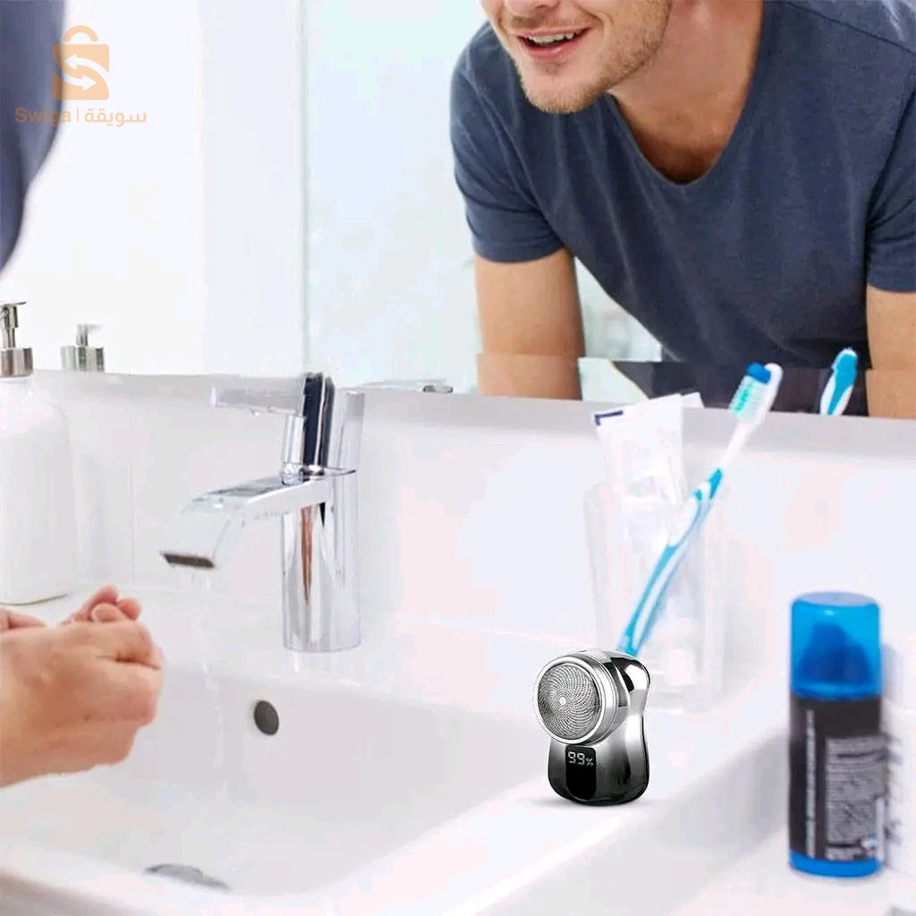 Mini Rasoir Électrique Portable Avec Écran LCD🔥🔥💯🌹🔥💯🔥