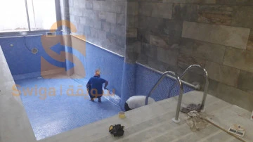 PISCINE en Mosaique Etancheite Exterieur