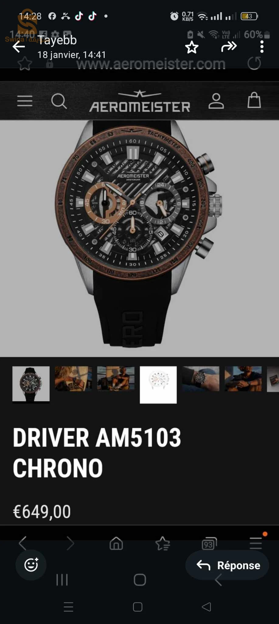 montre très chic Neuf