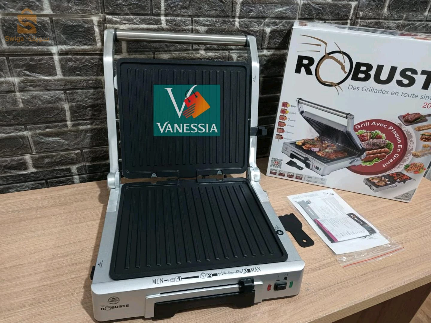 🚨 بانينوز 2000 واط اينوكس Panineuse marque robots التوصيل لباب المنزل و الدفع عند الاستلام 🔥 inox GV2000