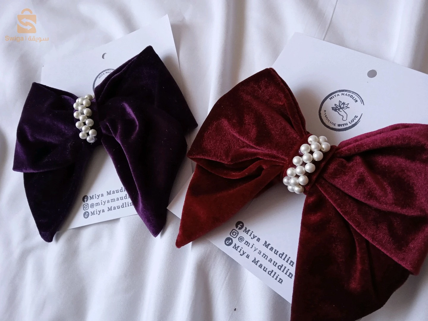 Bow Hair clip مساك