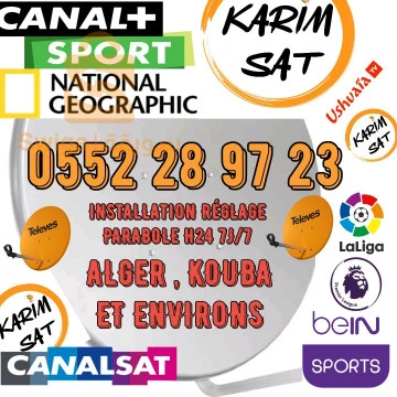 INSTALLATION RGLAGE PARABOLE H24 77