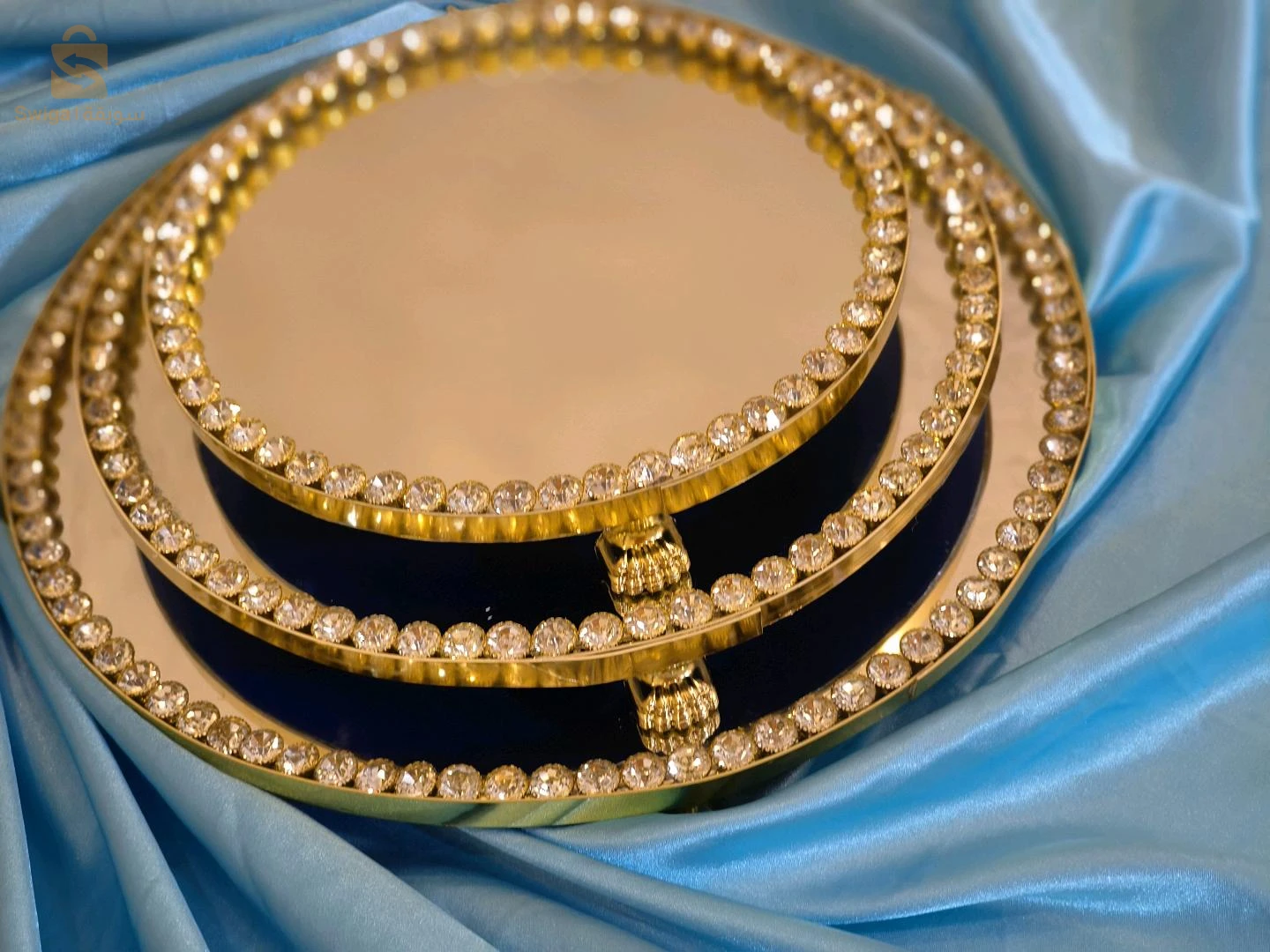 accessoires cheveux -  plateau miroir - les dattes fourrées