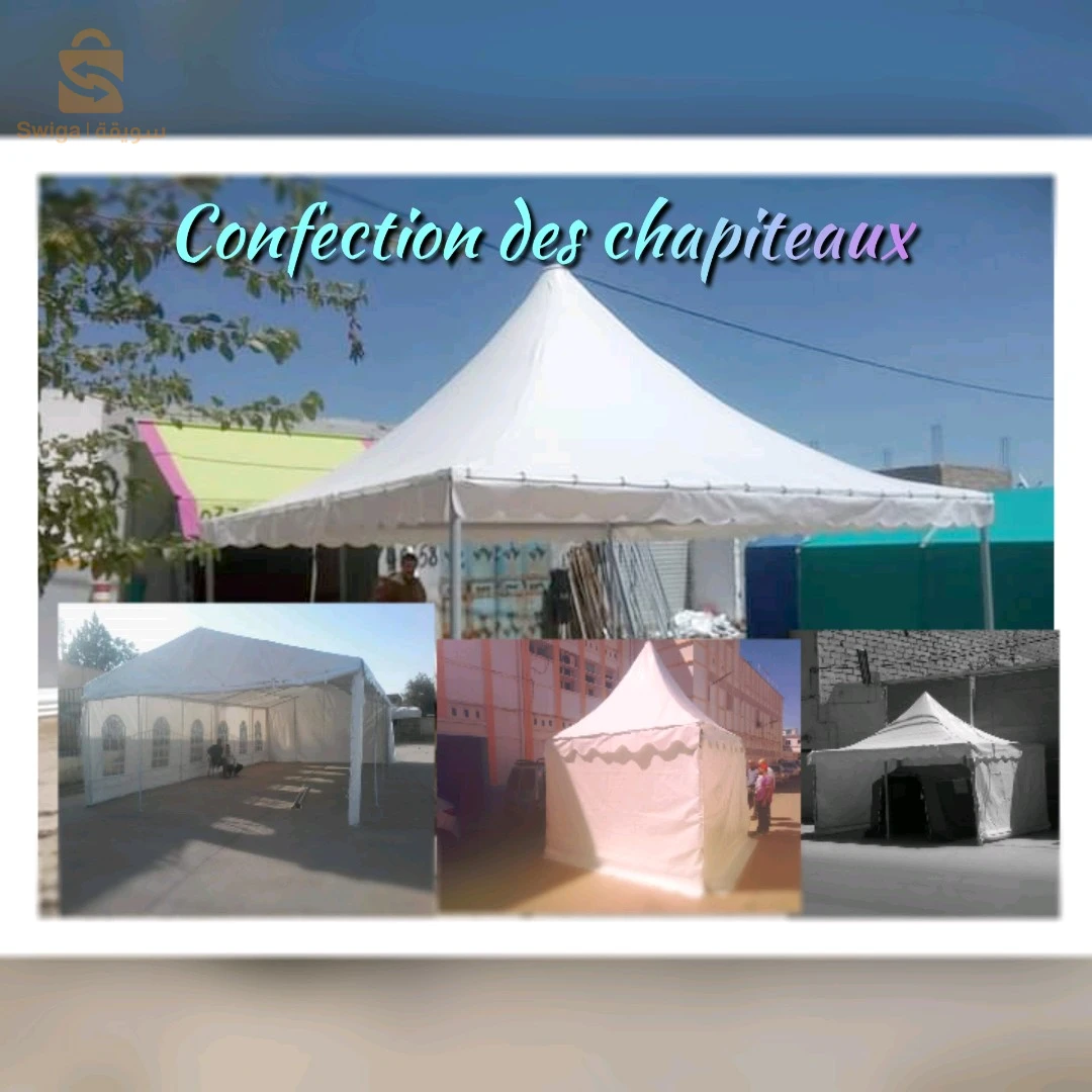 chapiteaux pagode sûr commande